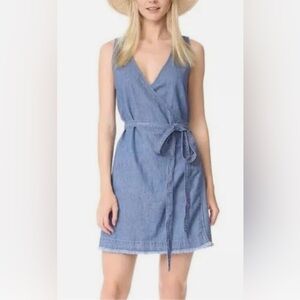 MADEWELL Denim Wrap Dress